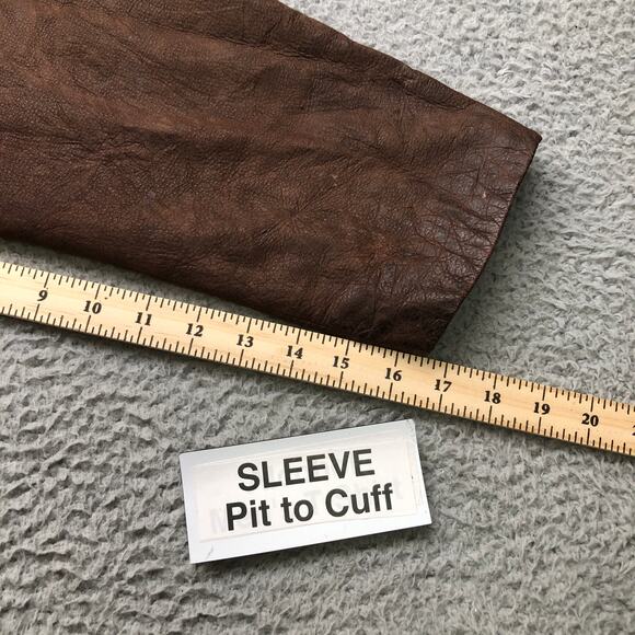 Vintage Wilsons Leather Adventure Bound Long Leather Coat Mens Medium Thinsulate - Picture 9 of 15